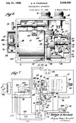 2048439
                              Photographic apparatus, Sherman M
                              Fairchild, 1936-07-21, - intervalometer
