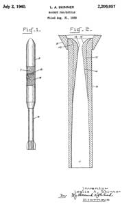 2206057 Rocket
                  projectile, Leslie A Skinner, 1940-07-02