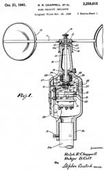 2259615
                              Wind velocity indicator, Ralph R Chappell,
                              Rutger B Colt, Bendix Aviation,
                              1941-10-21