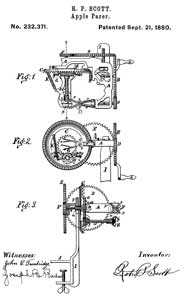 232371 Apple
                      Slicer, R.P. Scott, (later: Sinclair Scott),
                      1880-09-21