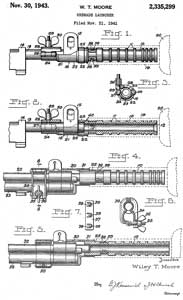 2335299 Grenade
                  launcher, Wiley T Moore, App: 1941-11-21