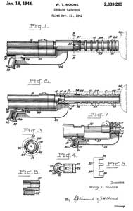 2339285 Grenade
                  launcher, Wiley T Moore, US Army, 1944-01-18