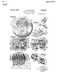 2391832
                      Removable core cylinder, Theodore H Johnstone,
                      Yale and Towne Mfg,1945-12-25