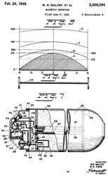 2436394
                      Magnetic detector, Maltby Wilson R, Park Robert H,
                      Filed: Jun 6, 1941, Pub: Feb 24, 1948, 102/417,
                      324/258, 336/90, 340/850, 336/233