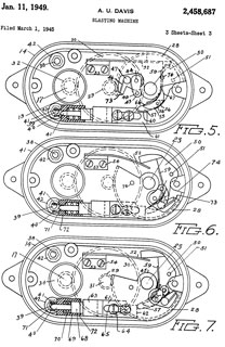 2458687
                      Blasting machine, Davis Alfred U, Jan 11, 1949