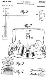 2481347
                              Photoelectric counting device, Theodore K
                              Riggen, Bendix Aviation, 1949-09-06