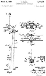 2501538
                              Magnetic measuring instrument, Walter
                              Ruska, Ruska Instr Corp, Filed: Apr 9,
                              1945, Pub: Mar 21, 1950
