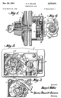 Sargent & Greenleaf 2575674
                          Permutation lock