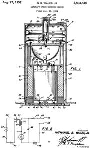 2803838 Aircraft
                  crash marking device, Jr Nathaniel B Wales,
                  1957-08-27