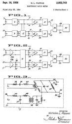 2852743 Electronic ratio meter, Nicholas L
                  Pappas, HP Inc, App: 1954-07-23