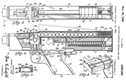 3064382 Gun
                      with ejection through hand grip, John L Hill,
                      1962-11-2