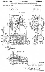 3144531
                      Multicircuit baroswitch for telemetering devices,
                      James R Cosby, Bendix Corp, 1964-08-11