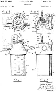 3353536
                      Nebulizer, Forrest M Bird, Henry L Pohndorf,
                      1967-11-21