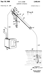 3469444
                        Launching apparatus, William H Ayer, Sippican
                        Ocean Systems, 1967-07-17