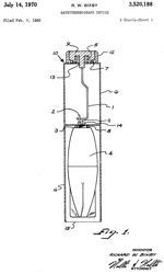 3520188
                          Bathythermograph device, Richard W Bixby,
                          Sippican Ocean Systems (Buzzards), 1970-07-14