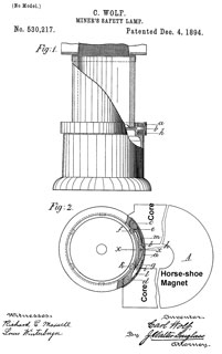 530217 Miner's
                      Safety Lamp, Carl Heinrich Wolf, 1894-12-04