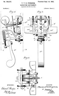 709313 Surveying
                      instrument, Thomas Tapley Helenus Ferguson,
                      1902-09-16