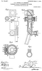 784487
                      Tangent-scale telescope for guns, Carl Paul Goerz,
                      Heinrich Korrodi, Optische Anstalt, 1905-03-07