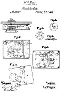 94613 Permutation
                      Lock, W.F. Kistler, J.L. Hall, 1869-09-07