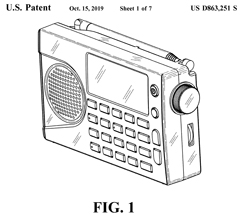 D863251S1
                      Radio, Robert C. Crane, Isaiah Hahner, Brett
                      Pritchett, Jarl Johansen, 2019-10-15