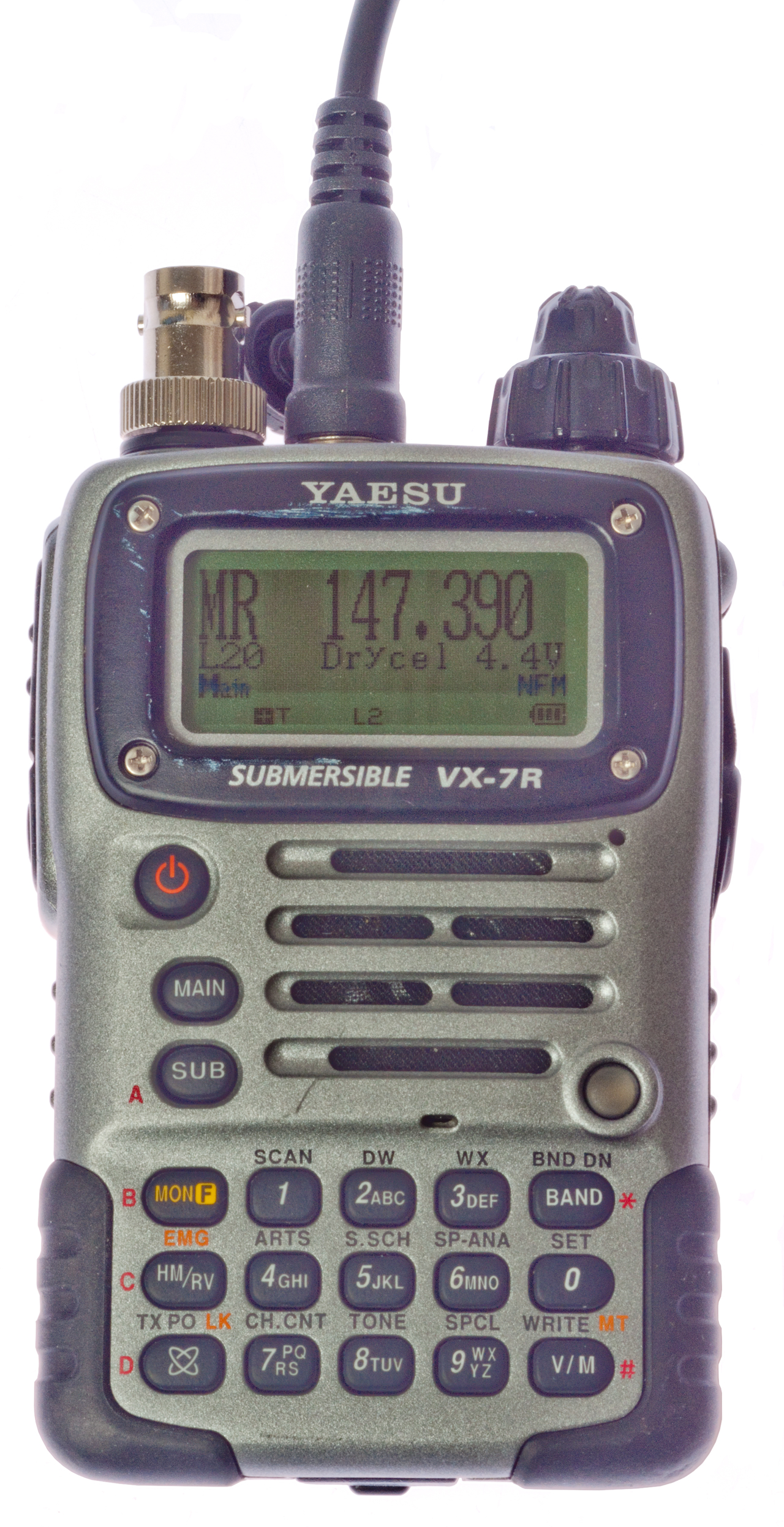 Yaesu VX-7R Handheld Transciever