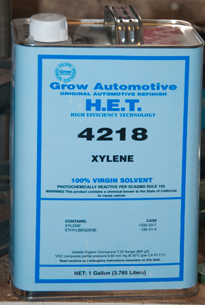 Xylene
                  Immersion Oil Solvent