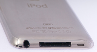 iPod touch interface
                  & headphone jacks